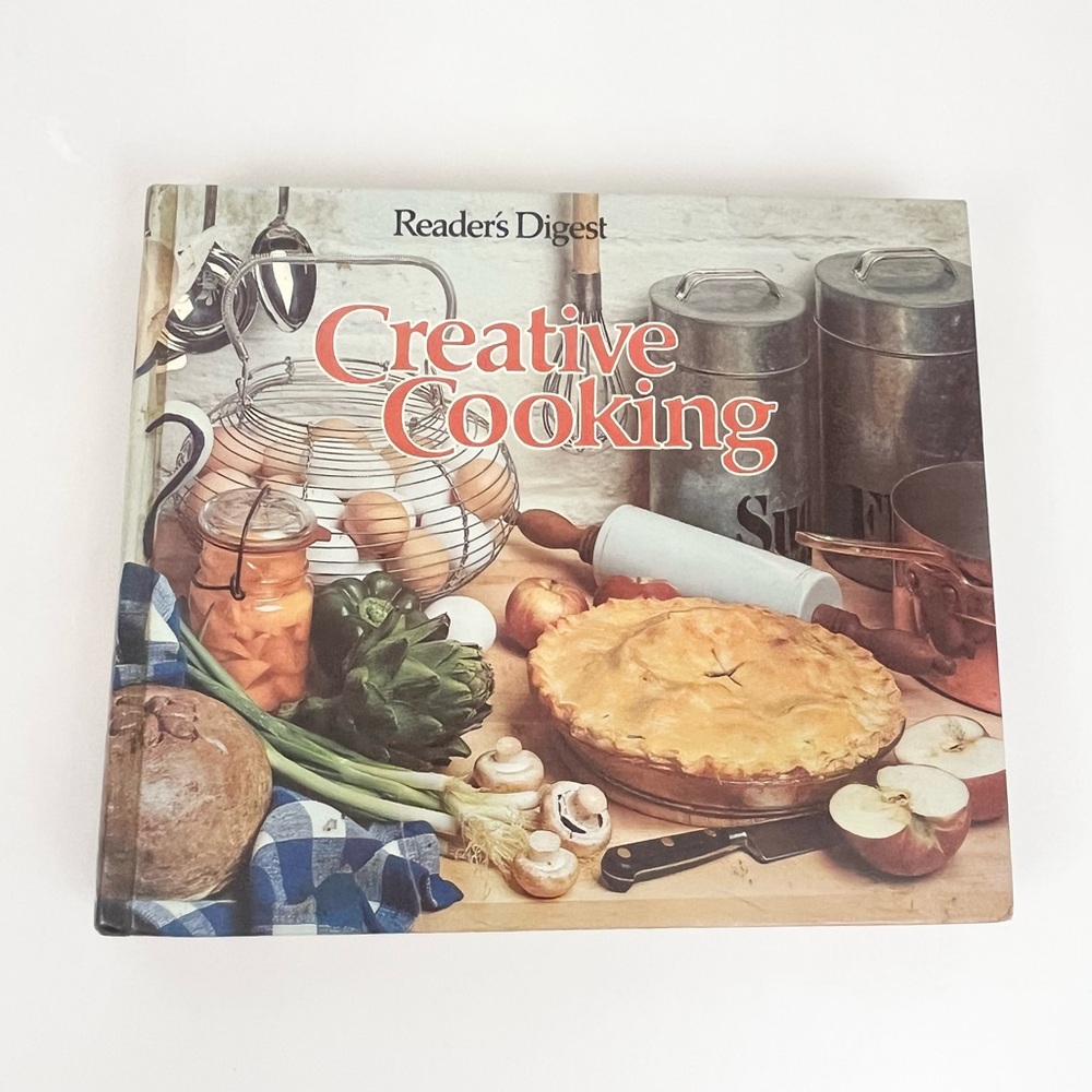 1978 Reader's Digest Creative Cooking Hardcover Cookbook 3rd Printing